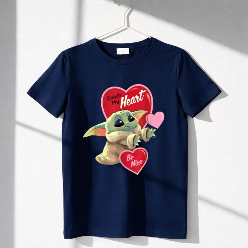 Star Wars The Mandalorian Grogu Be Mine Valentine 1 T Shirt