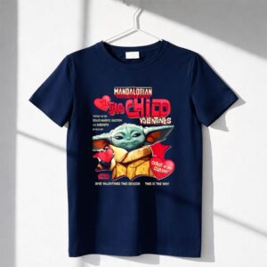 Star Wars The Mandalorian Grogu The Child Valentine's Day Shirt