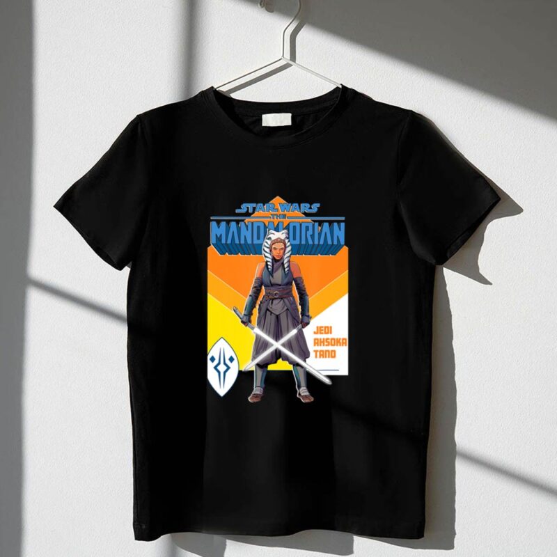 Star Wars The Mandalorian Jedi Ahsoka Tano Lightsaber 1 T Shirt.jpg