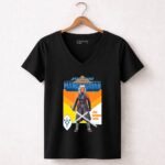 Star Wars The Mandalorian Jedi Ahsoka Tano Lightsaber 5 Womens V Neck.jpg