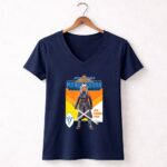 Star Wars The Mandalorian Jedi Ahsoka Tano Lightsaber 9 Womens V Neck.jpg