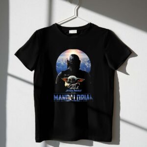 Star Wars The Mandalorian Mando And Grogu Signature Sky 1 T Shirt.jpg
