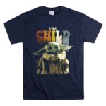 Star Wars The Mandalorian The Child Colorful Letters Iconic Yoda Inspired Baby Grogu Image T Shirt 7.jpg