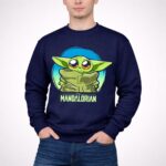 Star Wars The Mandalorian The Child Cute Blue Hue Baby Yoda Grogu 3 Sweatshirt.jpg