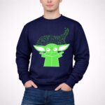 Star Wars The Mandalorian The Child Grogu Clover Charm 3 Sweatshirt.jpg