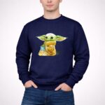 Star Wars The Mandalorian The Child Grogu Drinking Soup 3 Sweatshirt.jpg
