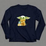 Star Wars The Mandalorian The Child Grogu Drinking Soup 6 Long Sleeves.jpg