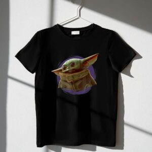 Star Wars The Mandalorian The Child Grogu Purple Smoke Circle 1 T Shirt.jpg
