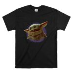 Star Wars The Mandalorian The Child Grogu Purple Smoke Circle T Shirt 6.jpg
