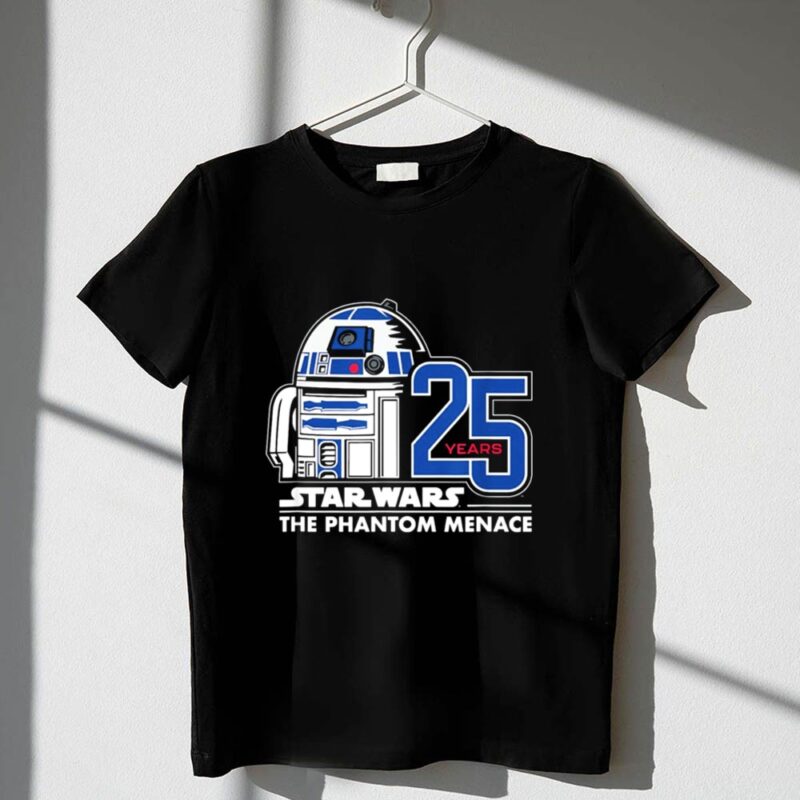 Star Wars The Phantom Menace 25th Anniversary Droid R2D2 1 T Shirt.jpg