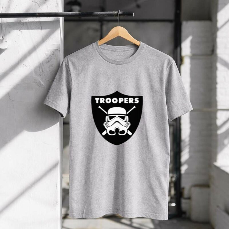 Star Wars Troopers Raiders Logo 1 T Shirt