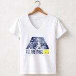 Star Wars Use The Force Michigan Wolverines 5 Womens V Neck 2.jpg