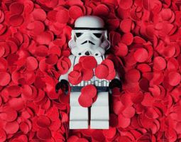 Star Wars Valentines Day Banner