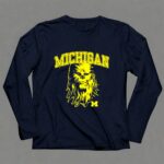 Star Wars Vintage Chewbacca University of Michigan Wolverines 9 Long Sleeves 2.jpg