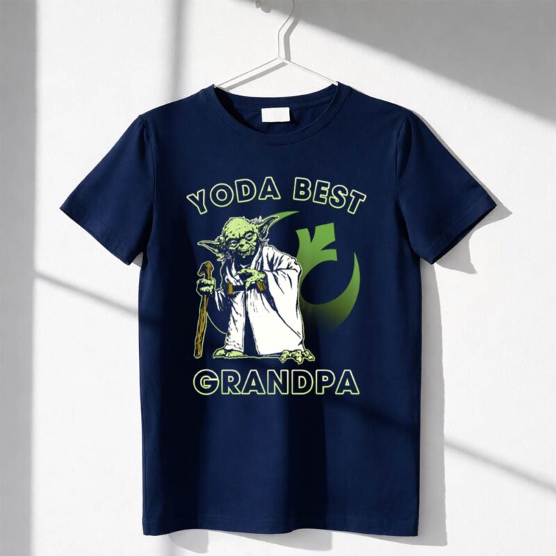 Star Wars Yoda Best Grandpa Rebel Alliance 1 T Shirt
