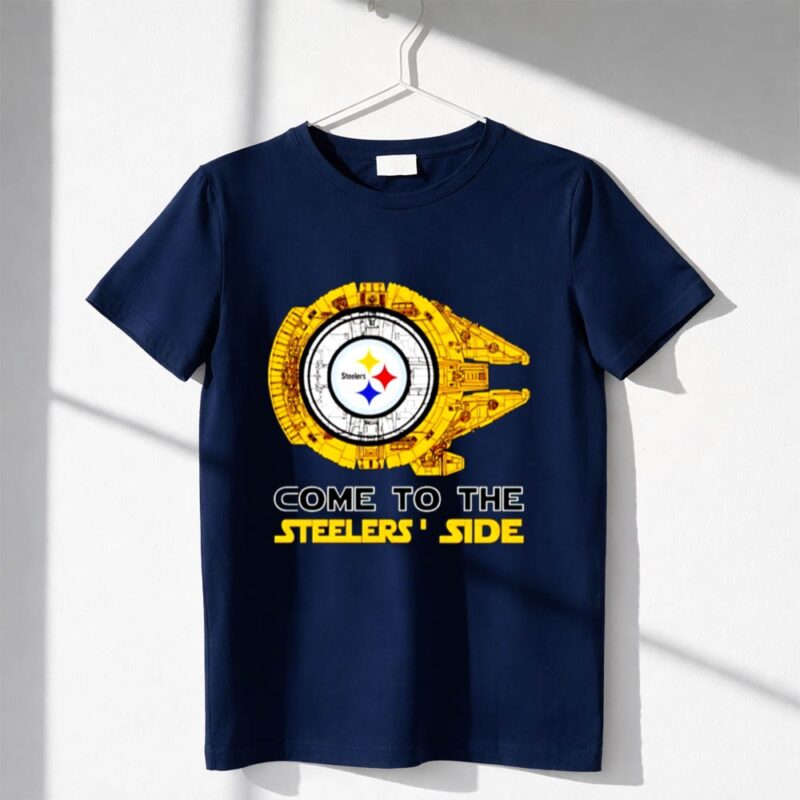 Star Wars and Pittsburgh Steelers come to the steelers side 1 T Shirt