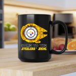 Star Wars and Pittsburgh Steelers come to the steelers side 2 mug.jpg
