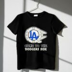 Star Wars come to the Los Angeles Dodgers side 1 T Shirt.jpg