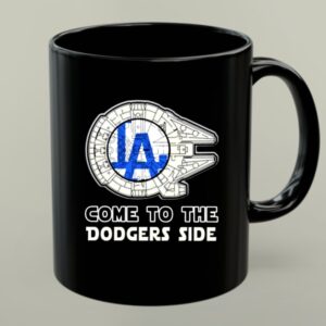 Star Wars come to the Los Angeles Dodgers side 1 mug 1.jpg