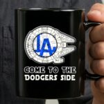 Star Wars come to the Los Angeles Dodgers side 3 mug 1.jpg