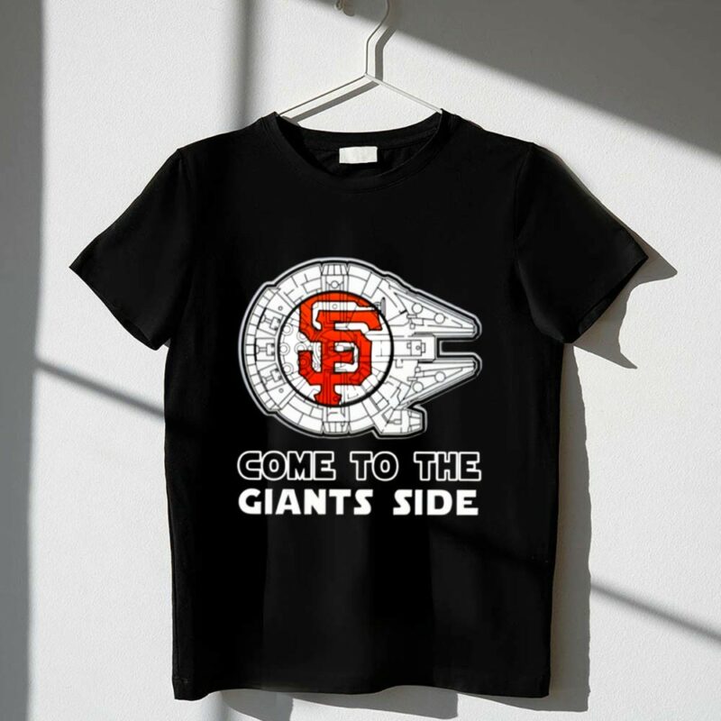 Star Wars come to the San Francisco Giants side 1 T Shirt.jpg