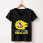 Star Wars come to the St Louis Cardinals side 5 Womens V Neck.jpg