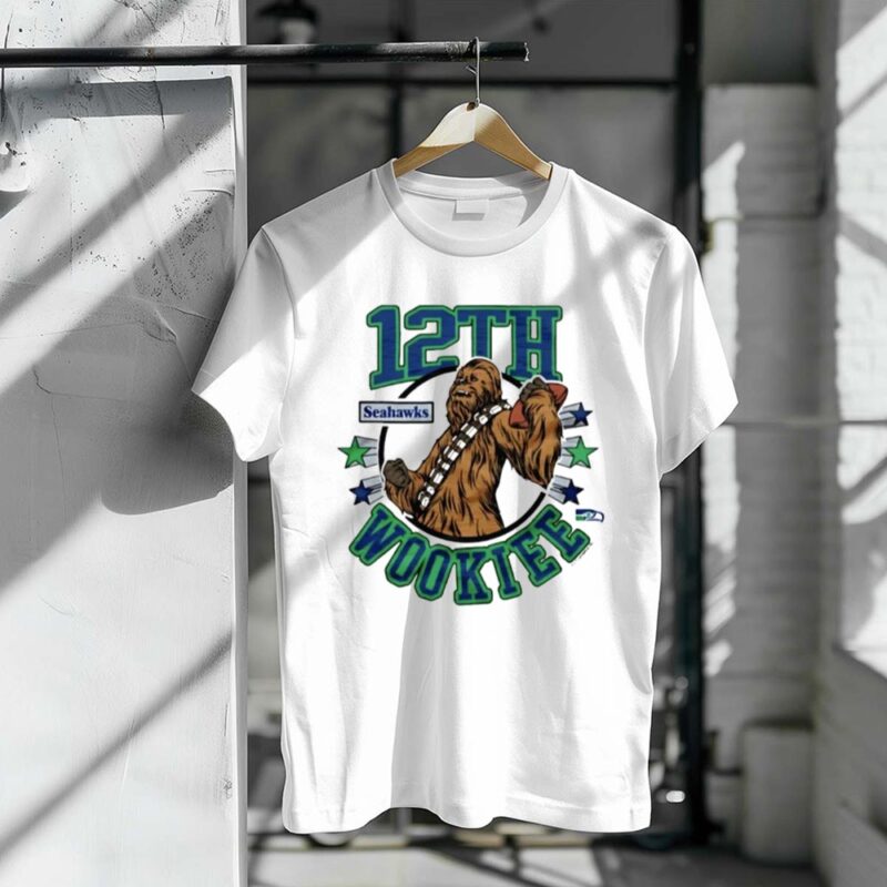 Star Wars x Seattle Seahawks 12th Wookiee Light Side 1 T Shirt