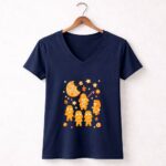 Star20Wars20Galactic20Empire20Holiday20Gingerbread20Cookies20Stormtrooper20Vader20Festive 9 Womens V Neck.jpg