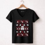 Star20Wars20Stormtrooper20Christmas20Night20Darth20Vader20Knit 5 Womens V Neck.jpg