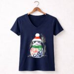 Star20Wars20Stormtrooper20Up20to20Snow20Good20Funny20Holiday20Christmas20Snowman20Scarf20TIE20Fighters 9 Womens V Neck.jpg