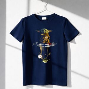Steelers Baby Yoda And Yoda Reflection Shirt
