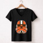 Stormtroopers Face Cleveland Browns Star Wars 5 Womens V Neck.jpg