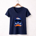 Stormtroopers Face Denver Broncos 9 Womens V Neck.jpg