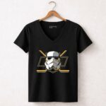 Stormtroopers Hockey Los Angeles Kings Face 5 Womens V Neck.jpg