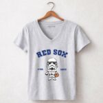 Stormtroopers Play Baseball for Boston Red Sox 9 Womens V Neck.jpg Stormtroopers Play Baseball for Boston Red Sox 9 Womens V Neck.jpg