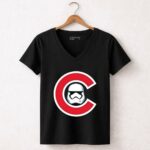 Stormtroopers With Logo Chicago Cubs 5 Womens V Neck.jpg