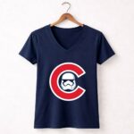 Stormtroopers With Logo Chicago Cubs 9 Womens V Neck.jpg