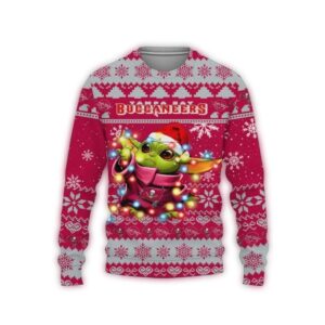 Tampa Bay Buccaneers Baby Yoda Star Wars Ugly Christmas Sweater.jpg