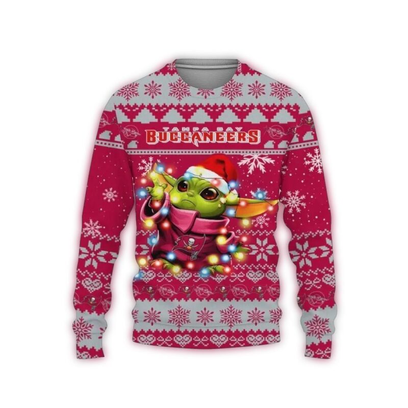 Tampa Bay Buccaneers Baby Yoda Star Wars Ugly Christmas Sweater.jpg