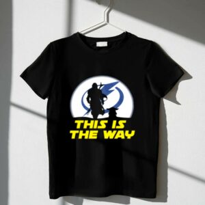 Tampa Bay Lightning Ice Hockey Star Wars Yoda And Mandalorian This Is The Way 1 T Shirt.jpg