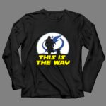 Tampa Bay Lightning Ice Hockey Star Wars Yoda And Mandalorian This Is The Way 4 Long Sleeves.jpg