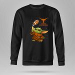 Texas Longhorns Baby Yoda Football Galaxy 8 Sweatshirt 1.jpg