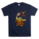 Texas Longhorns Baby Yoda Football Galaxy 9 T Shirt 1.jpg