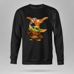 Texas Longhorns Baby Yoda Football Magic 8 Sweatshirt 1.jpg