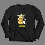 The Child Baby Yoda and Frenchie Star Wars 4 Long Sleeves.jpg