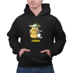 The Child Baby Yoda and Frenchie Star Wars 7 Hoodie.jpg