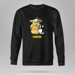 The Child Baby Yoda and Frenchie Star Wars 8 Sweatshirt.jpg