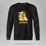 The Child Baby Yoda and Golden Retriever Star Wars Mashup 8 Sweatshirt.jpg
