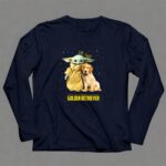 The Child Baby Yoda and Golden Retriever Star Wars Mashup 9 Long Sleeves.jpg