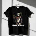 The-Daddylorian-Daddy-Mandalorian-Star-Wars-Parody-with-Baby-Alien-Companion-6-T-Shirt